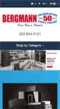 Mobile Screenshot of bergmannappliance.com